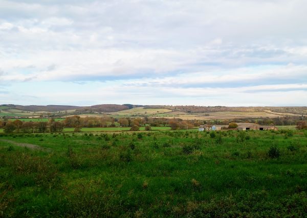 View from our outward path